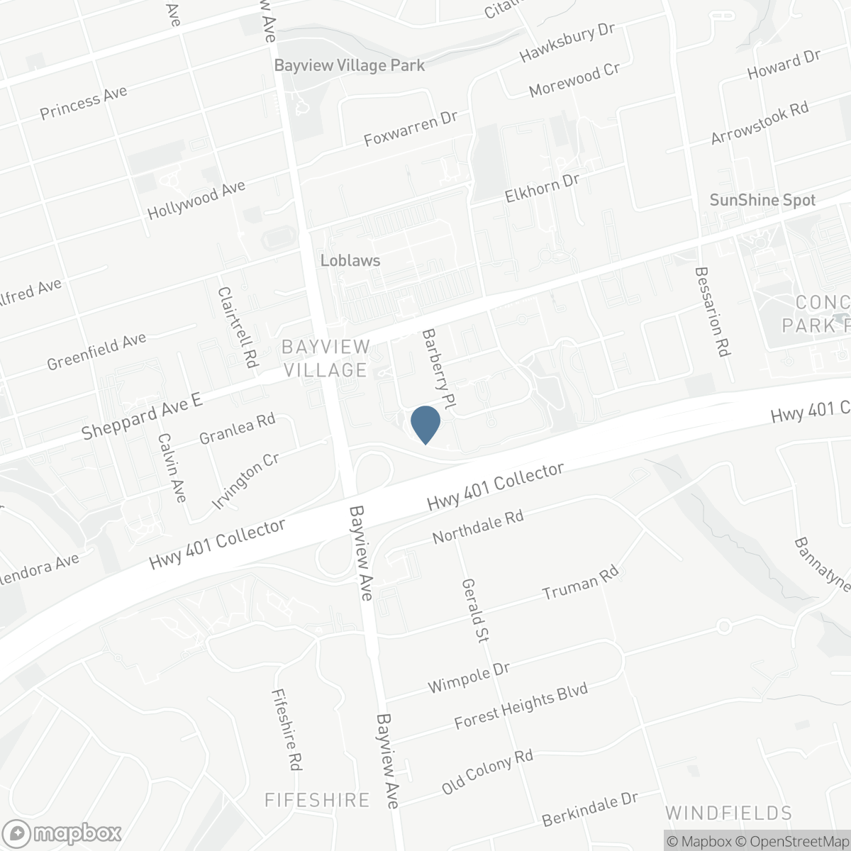 1014 - 17 BARBERRY PLACE, Toronto, Ontario M2K 1G9